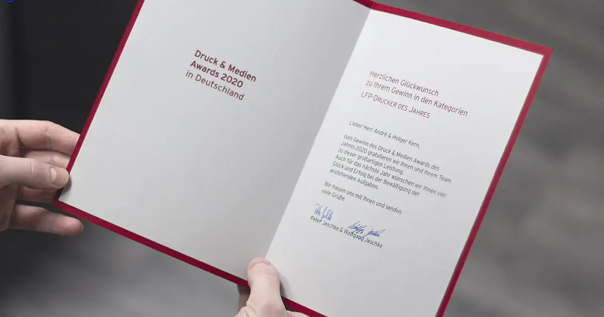 LFP-Drucker des Jahres 2020