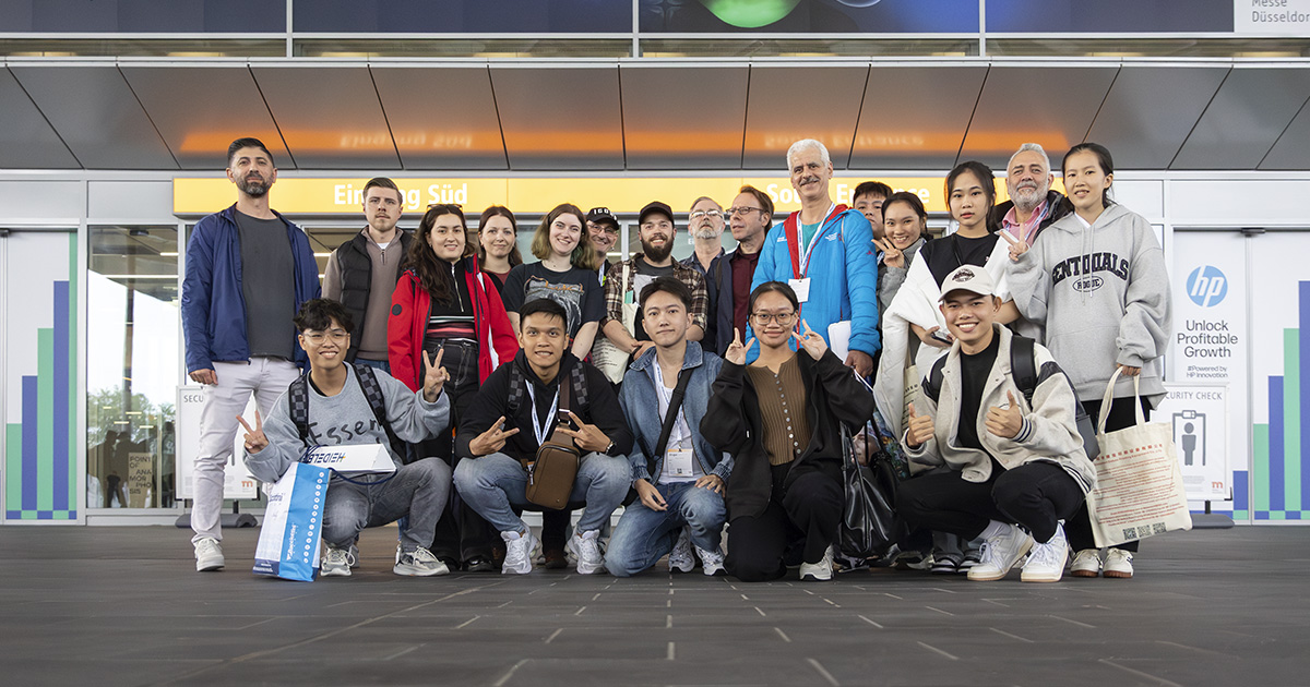 Kern-Team auf der drupa 2024