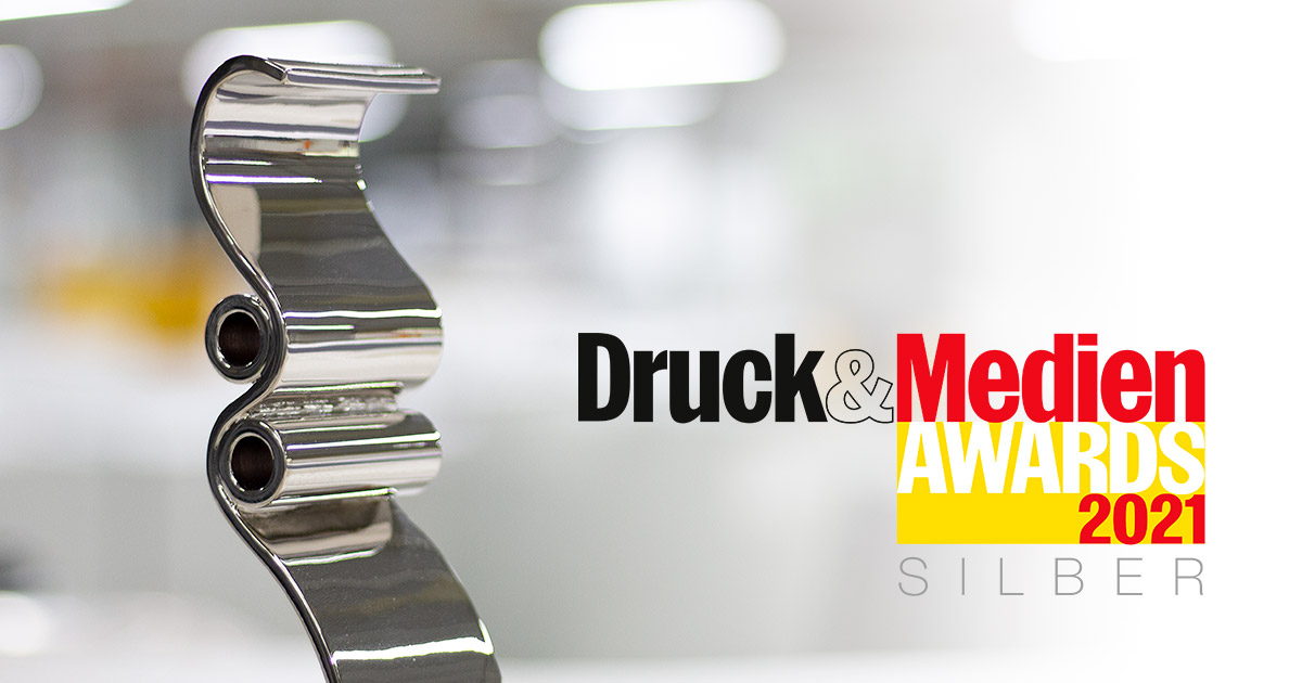 Silber bei den Druck&Medien Awards 2021