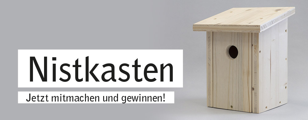 Nistkasten Gewinnspiel