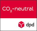 Label CO2-neutraler Versand mit DPD